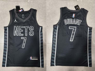 Men's NBA Brooklyn Nets Kevin Durant 22-23 Jordan Brand Black Statement Edition Jersey
