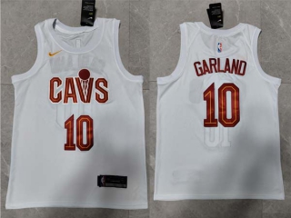 Men's NBA Cleveland Cavaliers Darius Garland 22-23 Nike White Association Edition Jersey