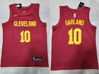Men's NBA Cleveland Cavaliers Darius Garland 22-23 Nike Wine Icon Edition Jersey