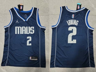 Men's NBA Dallas Mavericks Kyrie Irving 22-23 Jordan Brand Navy Statement Edition Jersey