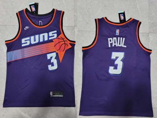 Men's NBA Phoenix Suns Chris Paul 22-23 Nike Purple Classic Edition Jersey