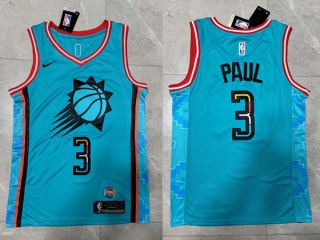 Men's NBA Phoenix Suns Chris Paul 22-23 Nike Turquoise City Edition Jersey