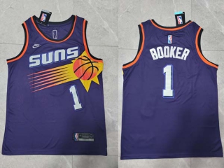 Men's NBA Phoenix Suns Devin Booker 22-23 Nike Purple Classic Edition Jersey