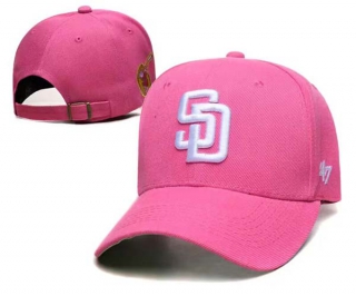 MLB San Diego Padres '47 Pink Baseball Snapback Hat 8005