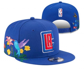 NBA Los Angeles Clippers New Era Royal Flower 9FIFTY Snapback Hat 3016
