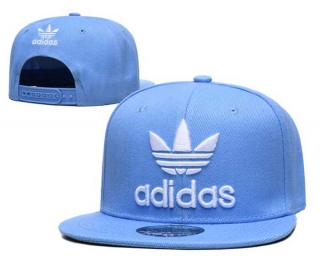 Wholesale Adidas Light Blue White Embroidered Snapback Hat 2061