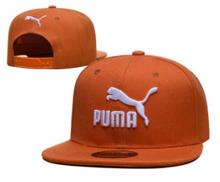 Wholesale Puma Orange White Embroidered Snapback Hat 2013