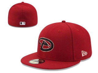 MLB Arizona Diamondbacks Red New Era 59FIFTY Fitted Hat 0502