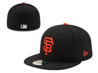MLB San Francisco Giants Black New Era 59FIFTY Fitted Hat 0501