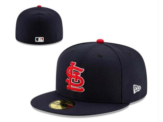 MLB St. Louis Cardinals Navy New Era 59FIFTY Fitted Hat 0501