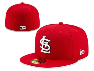 MLB St. Louis Cardinals Red New Era 59FIFTY Fitted Hat 0503