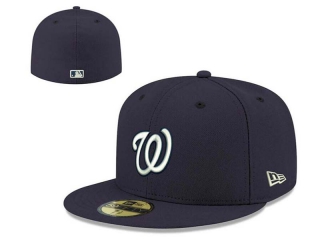 MLB Washington Nationals Navy New Era 59FIFTY Fitted Hat 0501