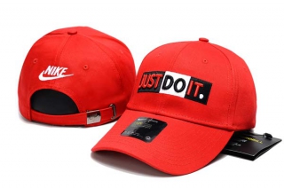 Wholesale Nike Just Do It Red Adjustable Hats 7004