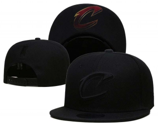 NBA Cleveland Cavaliers New Era Black On Black 9FIFTY Snapback Hat 2009