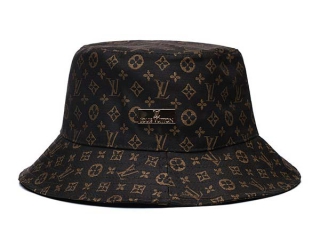 Wholesale Louis Vuitton Brown Gold Bucket Hats 7005