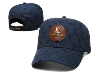 Discount Louis Vuitton Navy Curved Brim Adjustable Hats 7051 For Sale