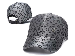 Discount Louis Vuitton Silver Curved Brim Adjustable Hats 7070 For Sale