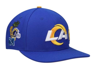 NFL Los Angeles Rams Pro Standard Royal Hometown Snapback Hat 2003