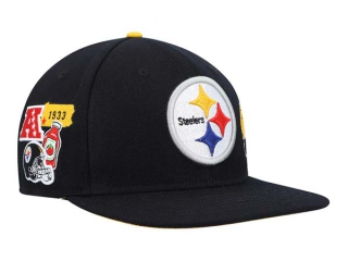 NFL Pittsburgh Steelers Pro Standard Black Hometown Snapback Hat 2038