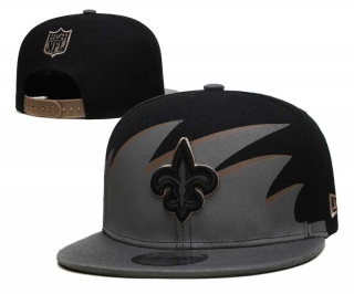 NFL New Orleans Saints New Era Black Tidal Wave 9FIFTY Snapback Hat 6034