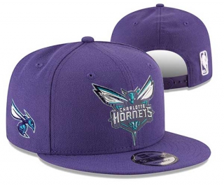 NBA Charlotte Hornets New Era Purple 9FIFTY Snapback Hat 3014