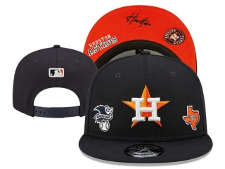 MLB Houston Astros New Era Navy Identity 9FIFTY Snapback Hat 3020