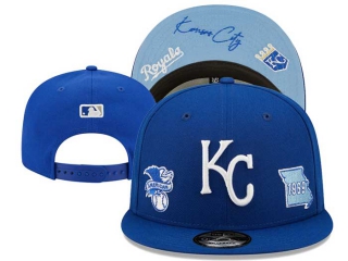 MLB Kansas City Royals New Era Royal Identity 9FIFTY Snapback Hat 3004