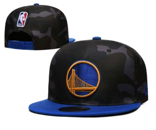 NBA Golden State Warriors New Era Black Royal Lifestyle Camo 9FIFTY Snapback Hat 6034