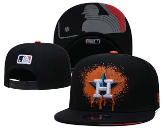 MLB Houston Astros New Era Black 9FIFTY Snapback Hat 6007