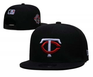 MLB Minnesota Twins New Era Black 2023 Mother's Day On-Field 9FIFTY Snapback Hat 6006