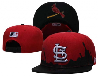 MLB St. Louis Cardinals New Era Red Black 9FIFTY Snapback Hat 6008