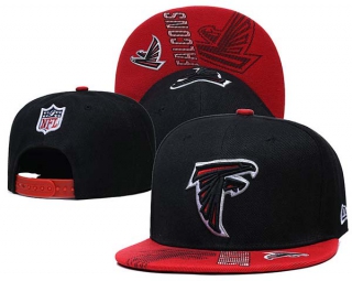 NFL Atlanta Falcons New Era Black Red 9FIFTY Snapback Hat 6031