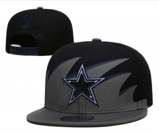 NFL Dallas Cowboys New Era Black Grey 9FIFTY Snapback Hat 6074