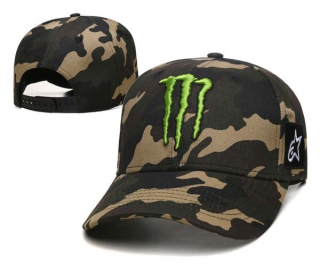 Monster Energy Curved Brim Camo Snapback Hats Wholesale 5Hats 2004