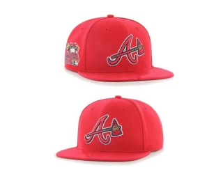 MLB Atlanta Braves New Era Red 2000 All-Star Game 9FIFTY Snapback Hat 2039