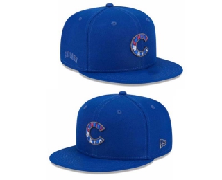 MLB Chicago Cubs New Era Royal Script Fill 9FIFTY Snapback Hat 2007