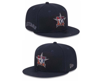 MLB Houston Astros New Era Navy Script Fill 9FIFTY Snapback Hat 2011