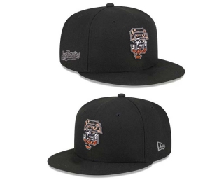 MLB San Francisco Giants New Era Black Script Fill 9FIFTY Snapback Hat 2013