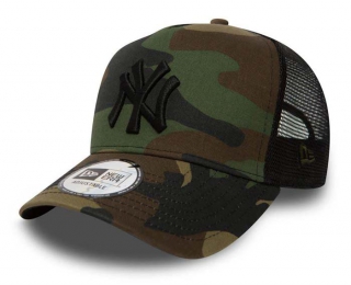 MLB New York Yankees New Era Camo Trucker Adjustable Hat 2187