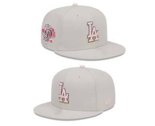 MLB Los Angeles Dodgers New Era Khaki 2023 Mother's Day On-Field 9FIFTY Snapback Hat 2210