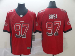 Men's San Francisco 49ers #97 Nick Bosa Red Limited Stitched Jersey