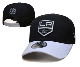 NHL Los Angeles Kings New Era Black Cream 9FIFTY Snapback Hat 2001