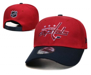 NHL Washington Capitals New Era Red Navy 9FIFTY Snapback Hat 2001