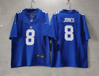 Men's New York Giants #8 Daniel Jones Royal 2023 F.U.S.E. Vapor Untouchable Limited Stitched Football Jersey