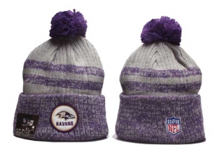 NFL Baltimore Ravens New Era Purple Knit Beanies Hat 5016