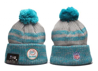 NFL Miami Dolphins New Era Aqua Knit Beanies Hat 5014