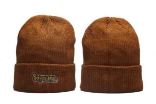 Wholesale Supreme Brown Knit Beanies Hat 5003