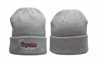 Wholesale Supreme Gray Knit Beanies Hat 5004