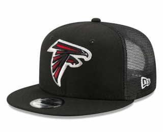 NFL Atlanta Falcons New Era Black Classic Trucker 9FIFTY Snapback Hat 2026
