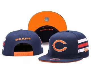 NFL Chicago Bears New Era Navy Orange 9FIFTY Snapback Hat 5004